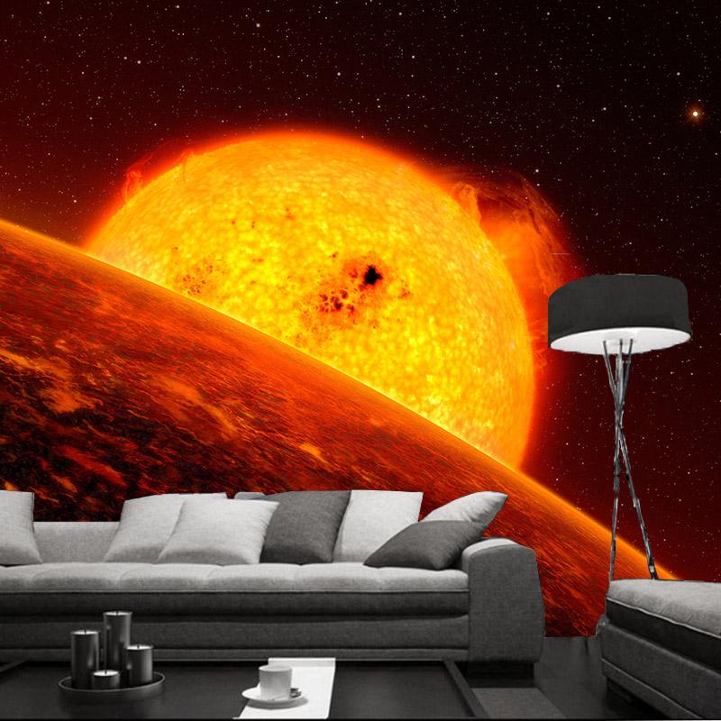 3D Hot Sun 017 Wallpaper AJ Wallpaper 