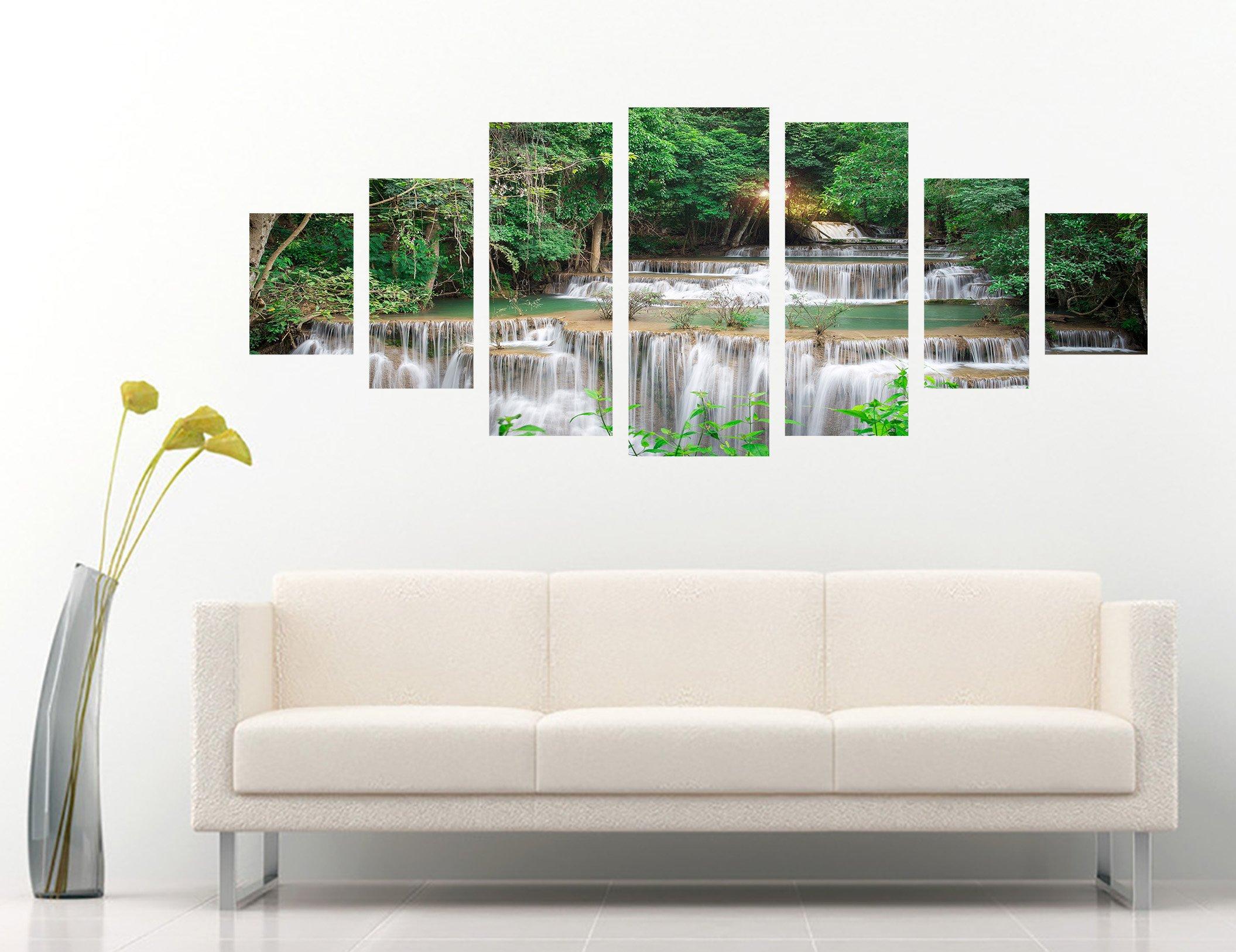 3D Nature River 150 Unframed Print Wallpaper Wallpaper AJ Wallpaper 