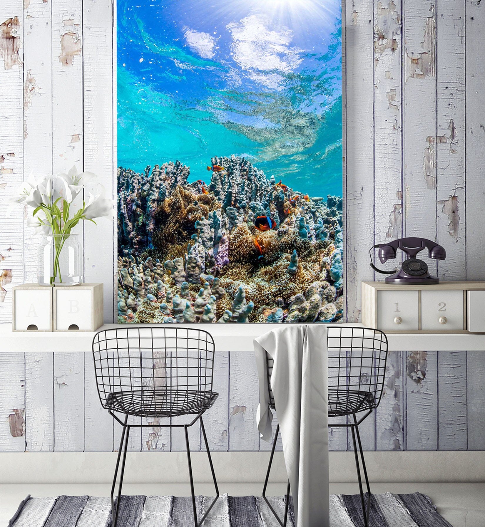 3D Submarine Coral 118 Wall Murals Wallpaper AJ Wallpaper 2 
