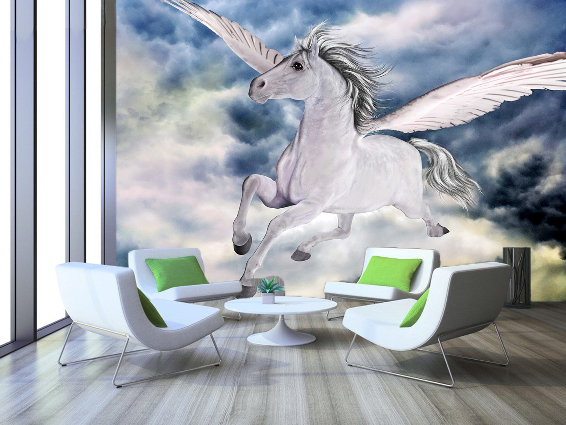 3D Unicorn Wings 1522 Wall Murals Wallpaper AJ Wallpaper 2 