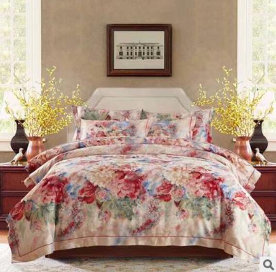 3D Big Flower Pattern 14110 Bed Pillowcases Quilt