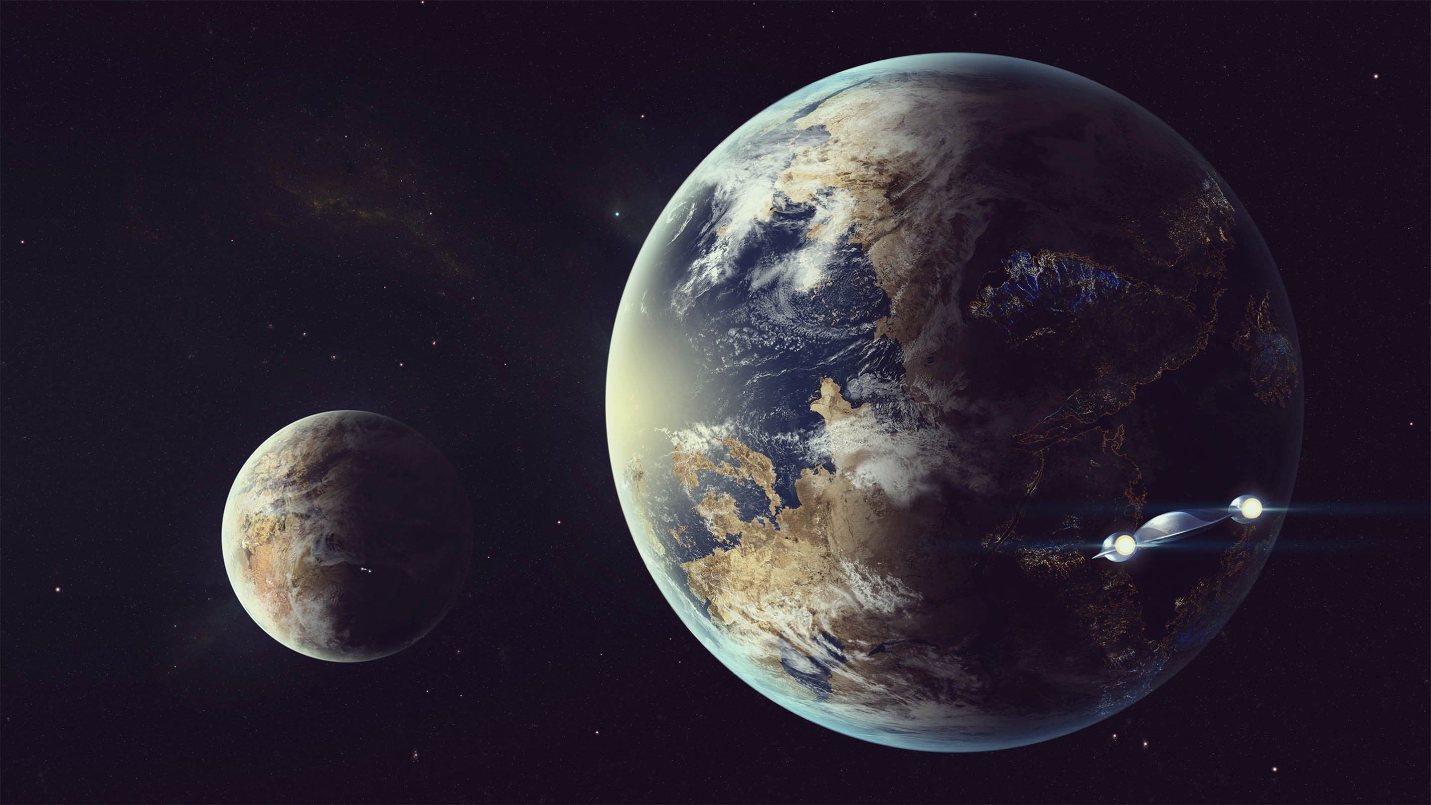3D Space Planets 504 Kitchen Mat Floor Mural Wallpaper AJ Wallpaper 