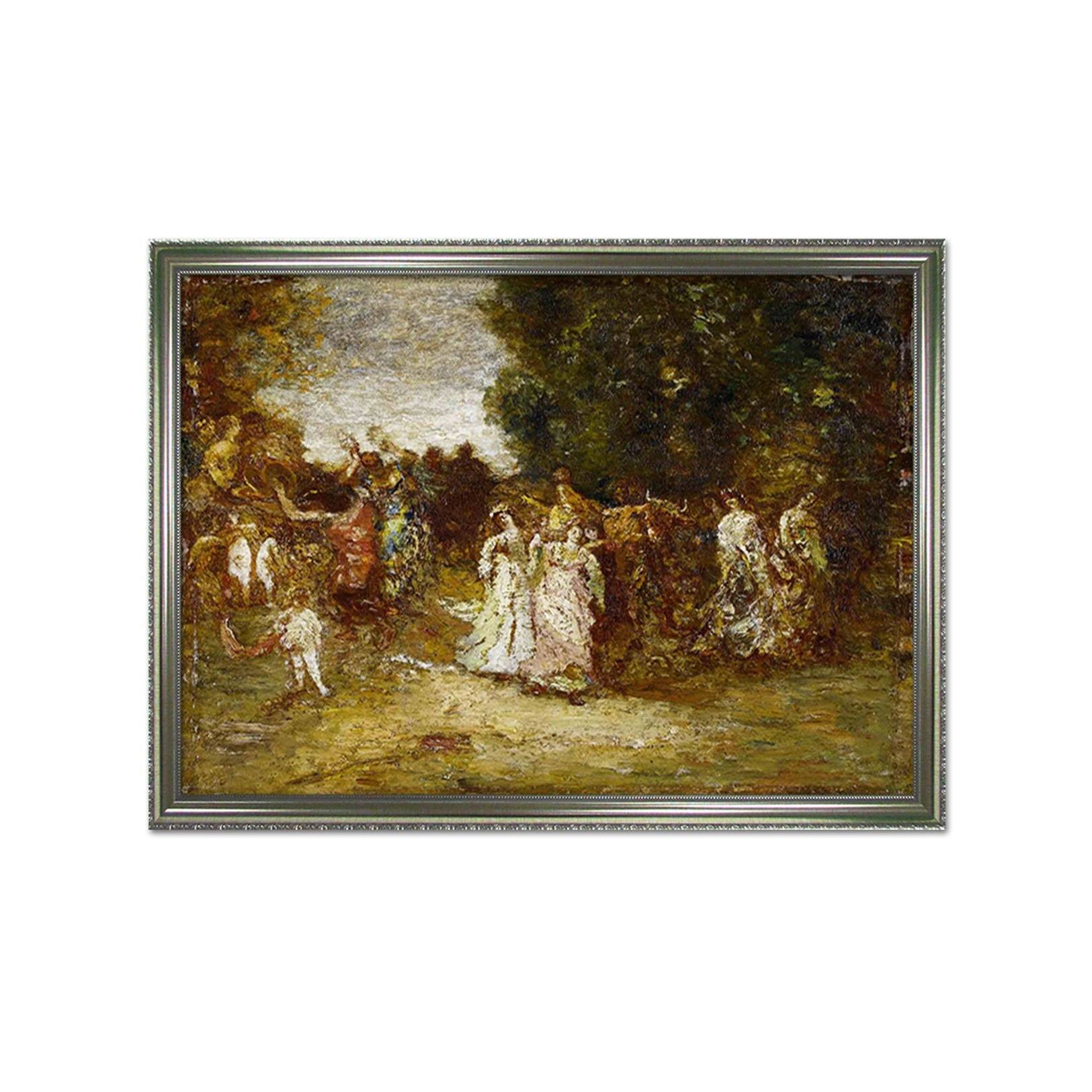 3D Outing Play 037 Fake Framed Print Painting Wallpaper AJ Creativity Home 