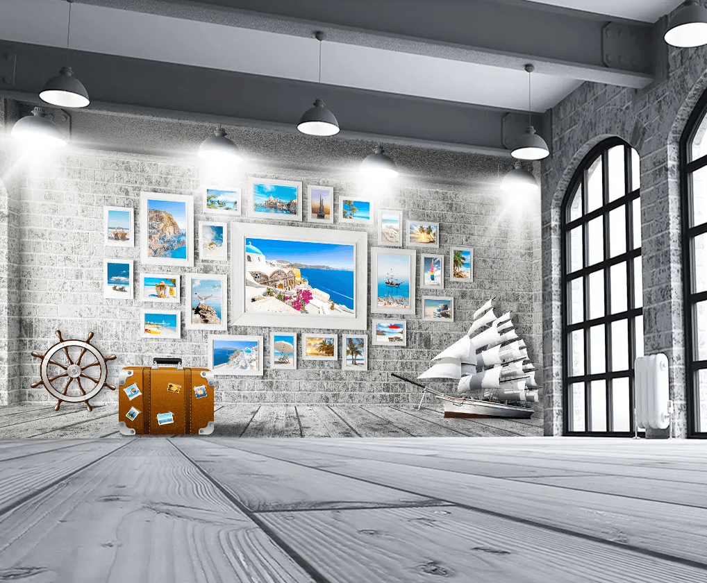 3D Aegean Sea Photo 356 Wallpaper AJ Wallpaper 2 