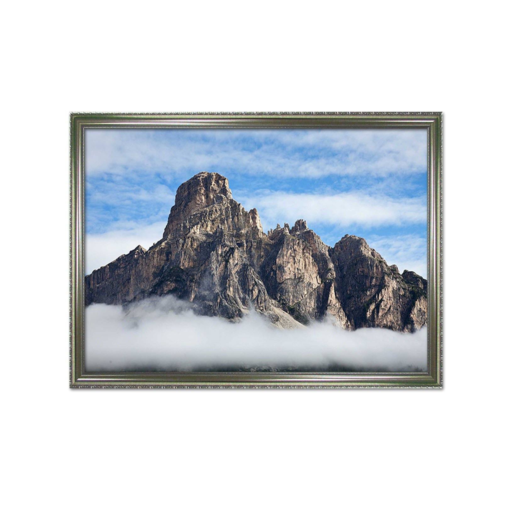 3D Dangerous Peaks 074 Fake Framed Print Painting Wallpaper AJ Creativity Home 