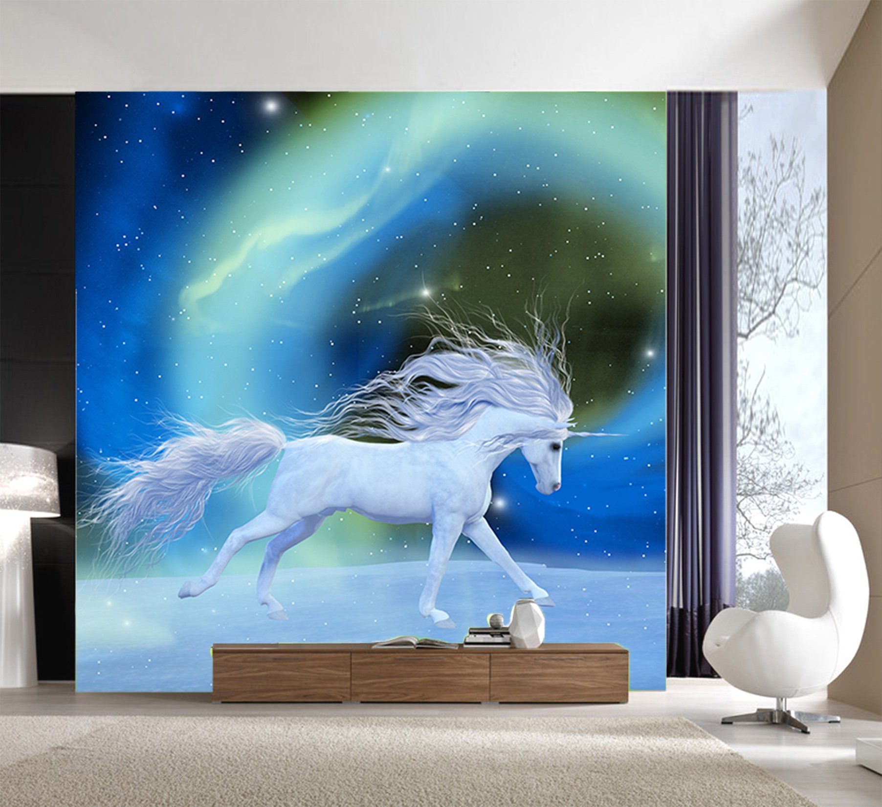 3D Stars Galaxies Unicorns 211 Wallpaper AJ Wallpaper 