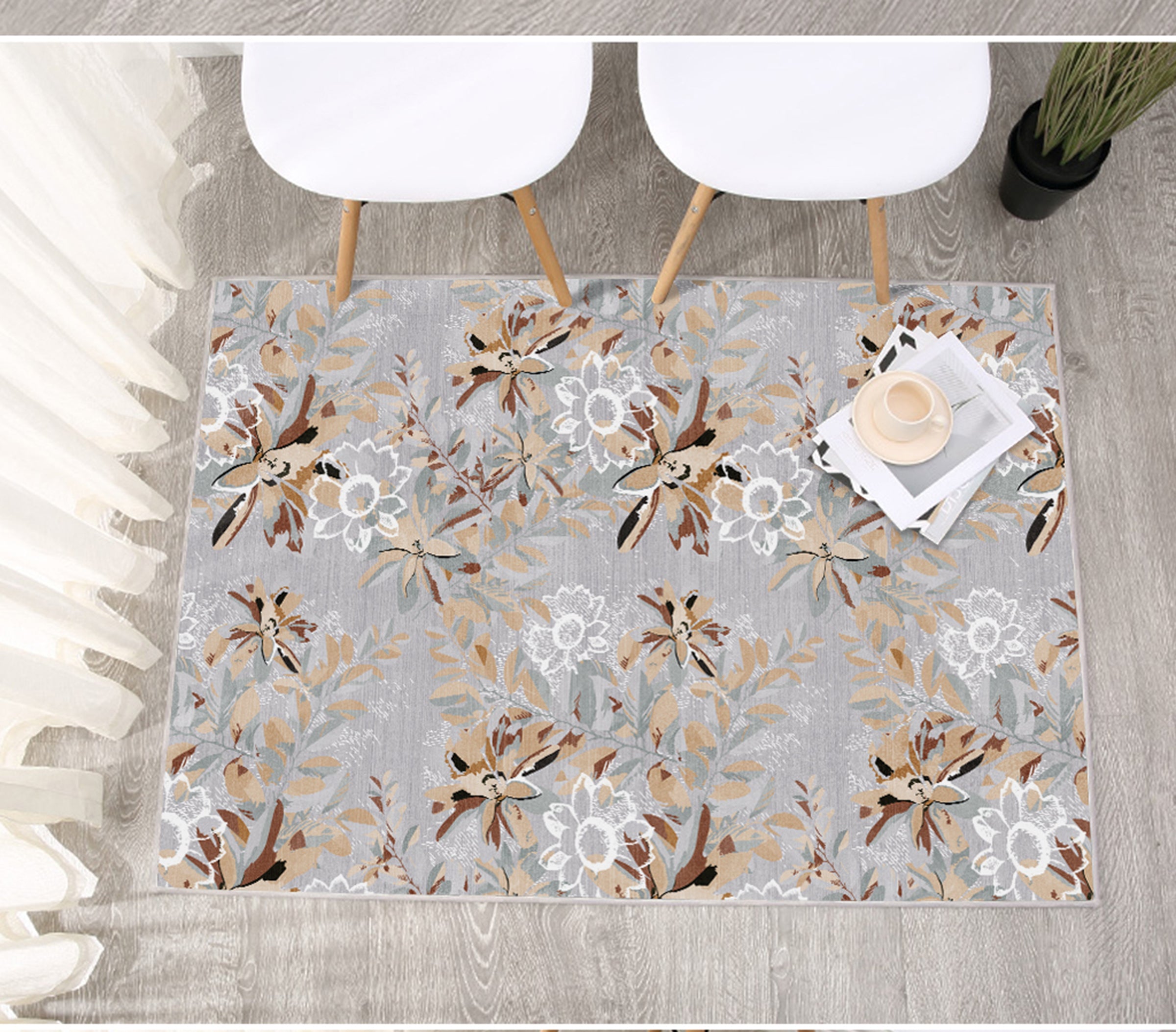 3D Color Pattern WG541 Non Slip Rug Mat Mat AJ Creativity Home 