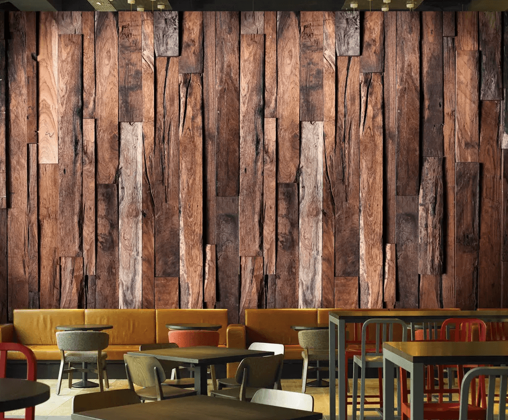 3D Vertical Wooden Wall 117 Wallpaper AJ Wallpaper 2 