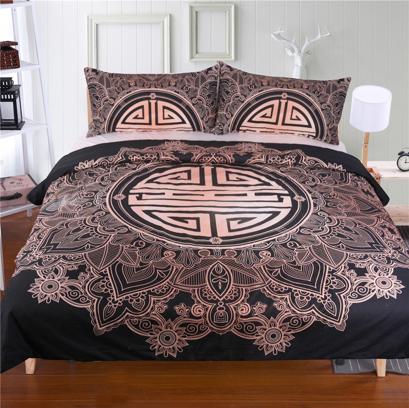 3D Chinese Blessing 203 Bed Pillowcases Quilt Wallpaper AJ Wallpaper 