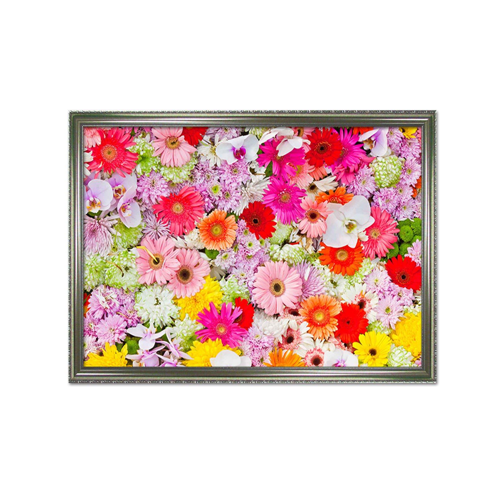 3D Colorful Flower 170 Fake Framed Print Painting Wallpaper AJ Creativity Home 