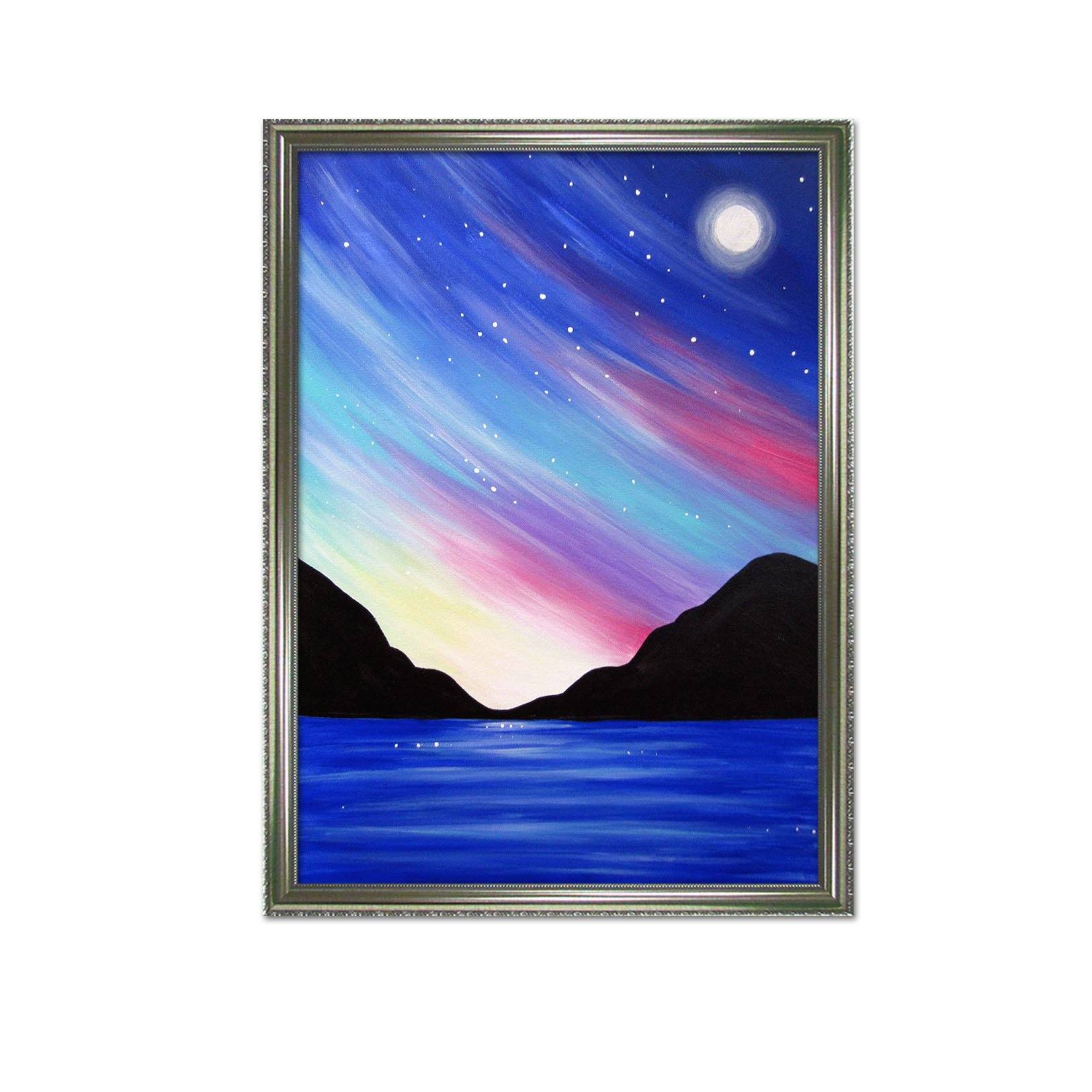 3D Shadow Mountain 103 Fake Framed Print Painting Wallpaper AJ Creativity Home 