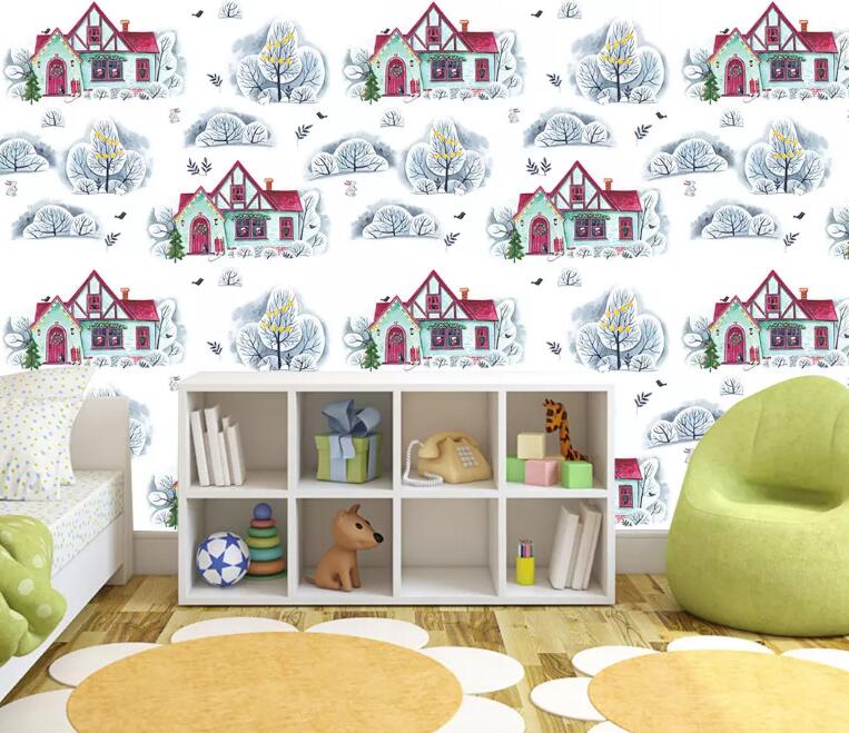 3D Lovely House 1210 Wall Murals Wallpaper AJ Wallpaper 2 