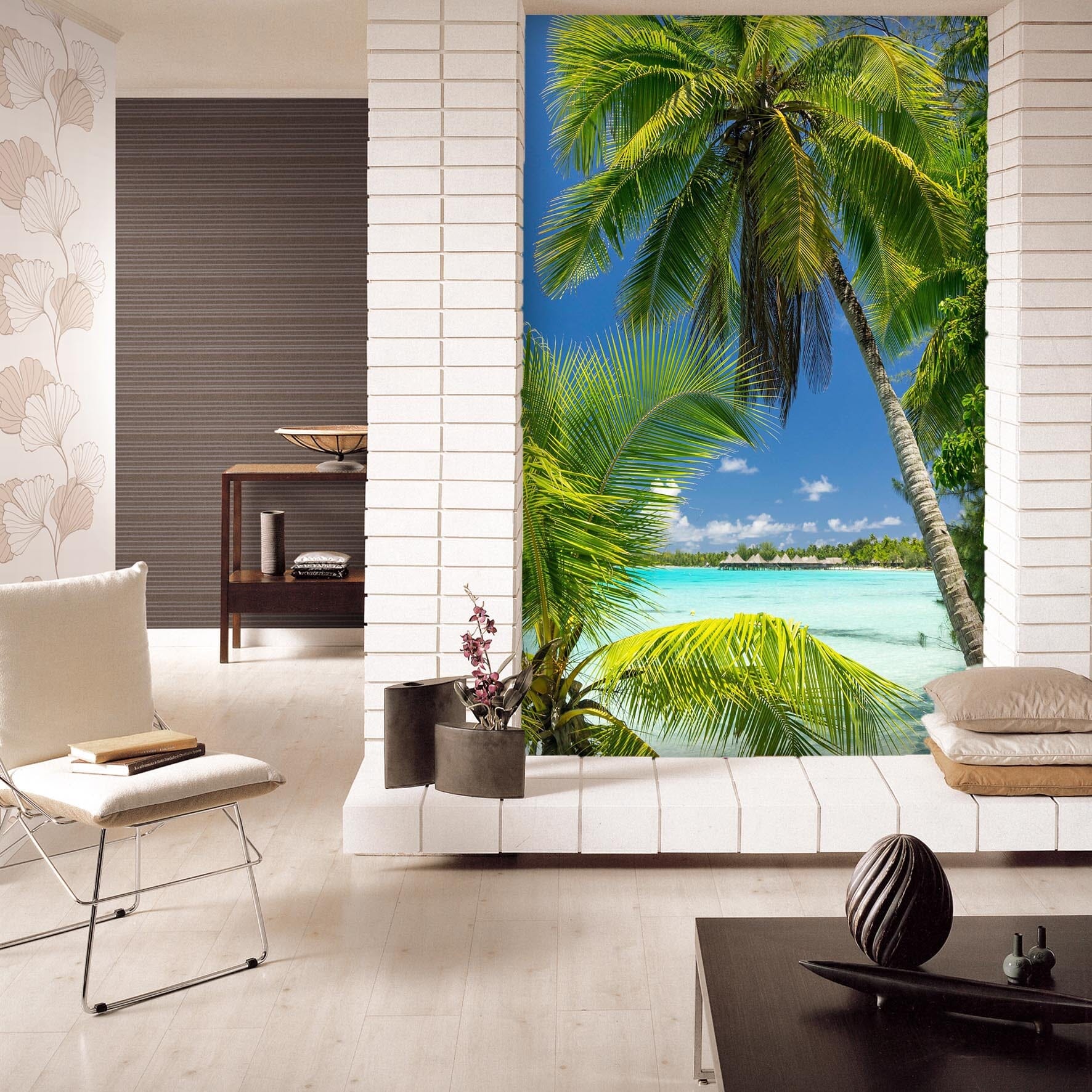 3D Sea Beach 126 Wall Murals Wallpaper AJ Wallpaper 2 