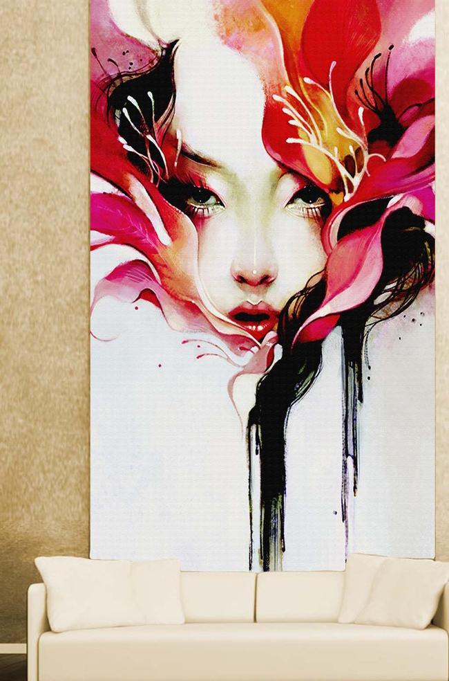 3D Lady Avatar 485 Wall Murals Wallpaper AJ Wallpaper 2 