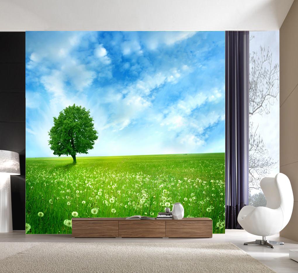 3D A Standing Green Tree 67 Wallpaper AJ Wallpapers 