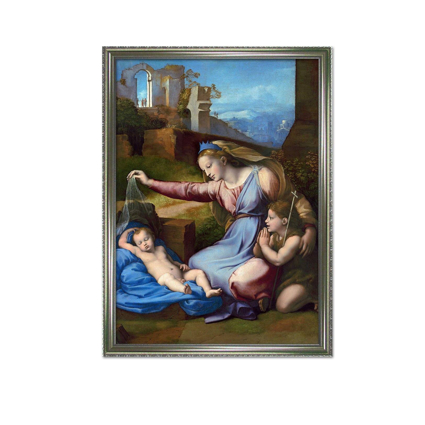 3D Mother Child 128 Fake Framed Print Painting Wallpaper AJ Creativity Home 