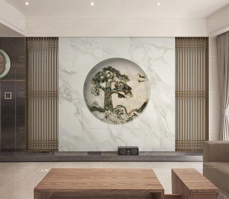 3D Big Pine Tree WC254 Wall Murals Wallpaper AJ Wallpaper 2 