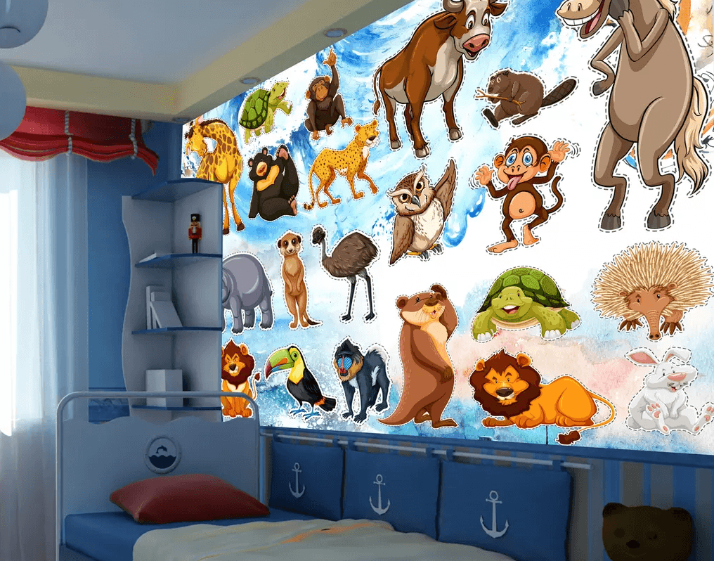 3D Cartoon Animals 171 Wallpaper AJ Wallpaper 2 