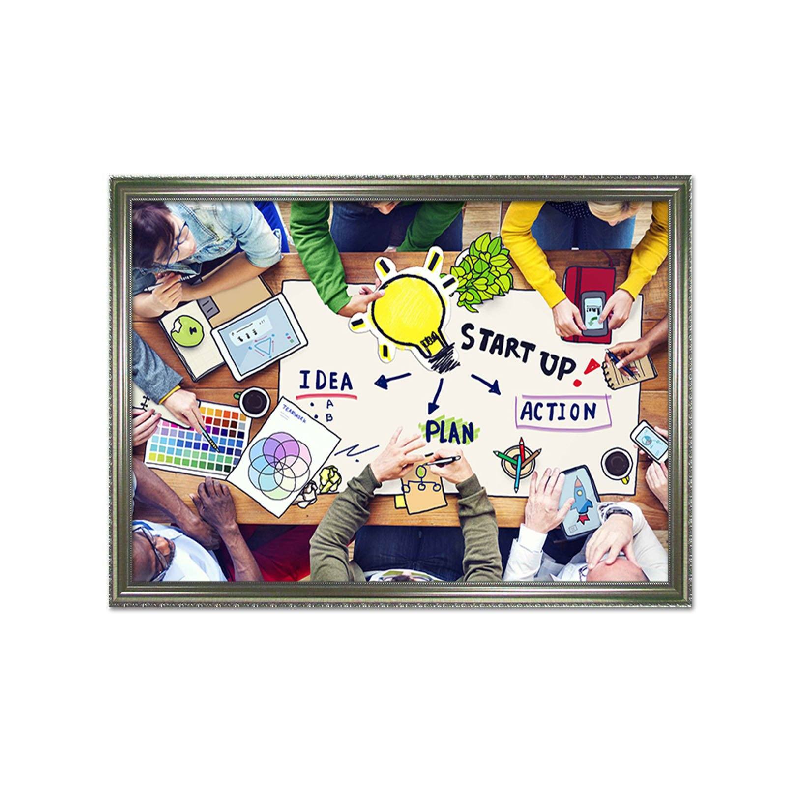 3D Table Painting 085 Fake Framed Print Painting Wallpaper AJ Creativity Home 