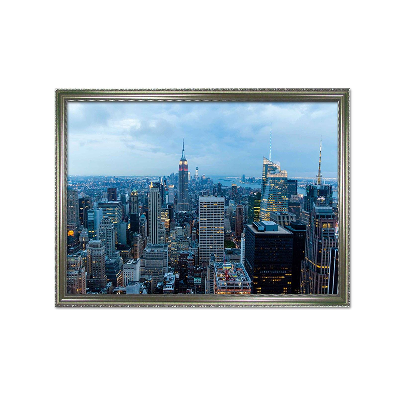 3D High-Rise City 127 Fake Framed Print Painting Wallpaper AJ Creativity Home 
