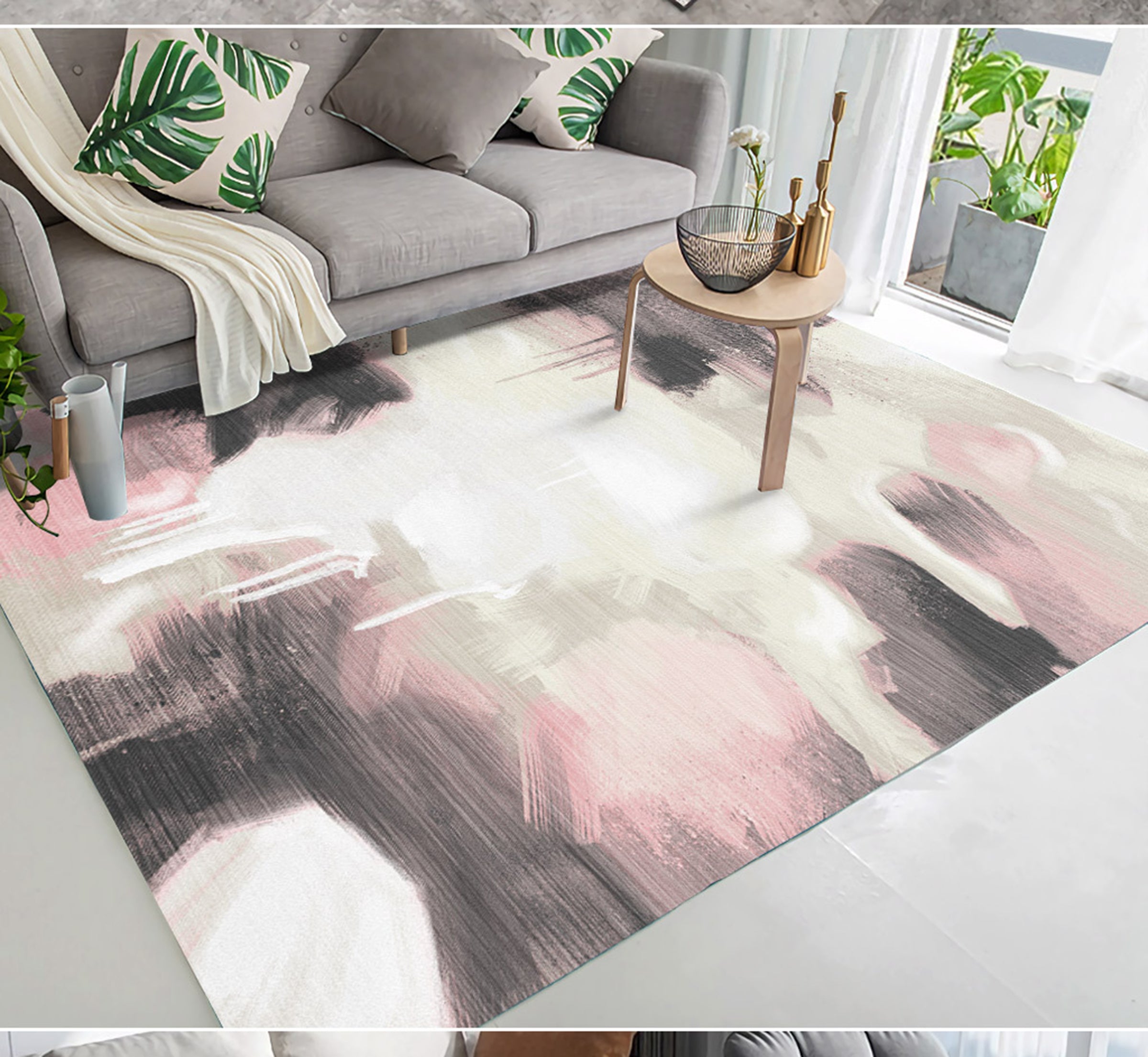 3D Color Pattern WG310 Non Slip Rug Mat Mat AJ Creativity Home 