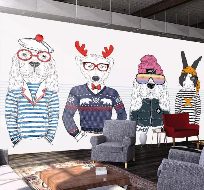 3D Animals 963 Wall Murals Wallpaper AJ Wallpaper 2 