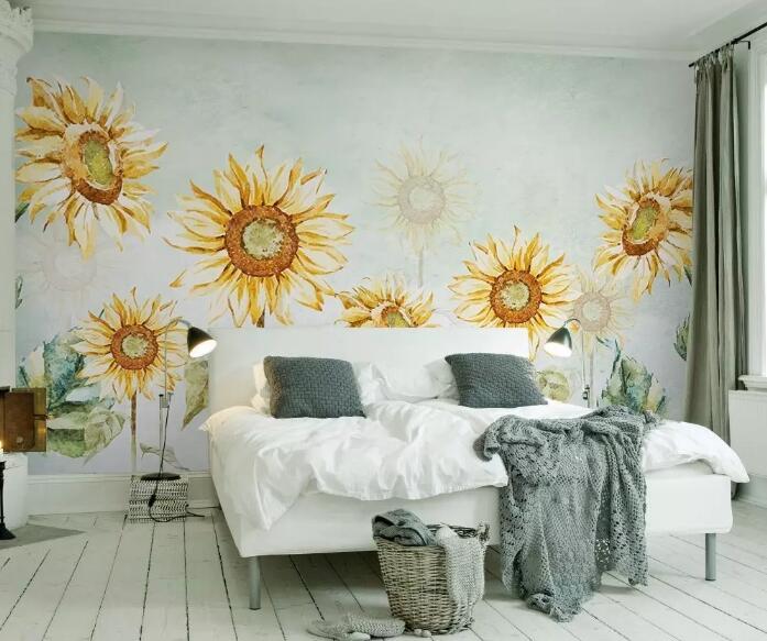 3D Flower 965 Wall Murals Wallpaper AJ Wallpaper 2 