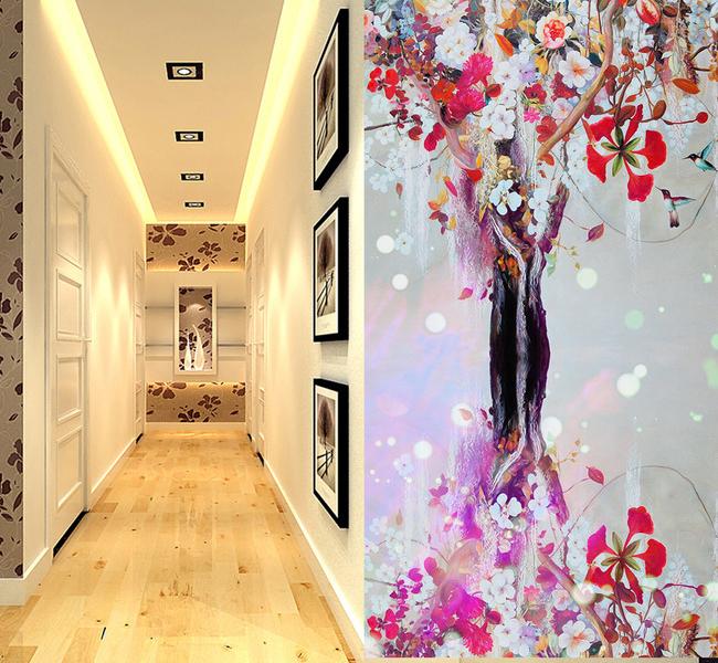 3D Tree 629 Wall Murals Wallpaper AJ Wallpaper 2 