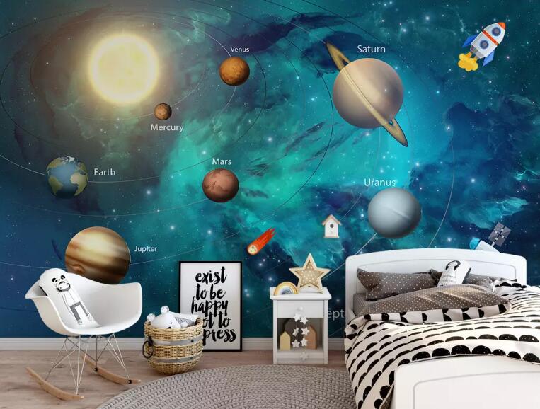 3D Planet 1322 Wall Murals Wallpaper AJ Wallpaper 2 