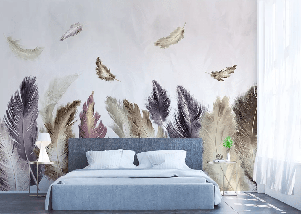 3D Feather Flying 182 Wallpaper AJ Wallpaper 2 
