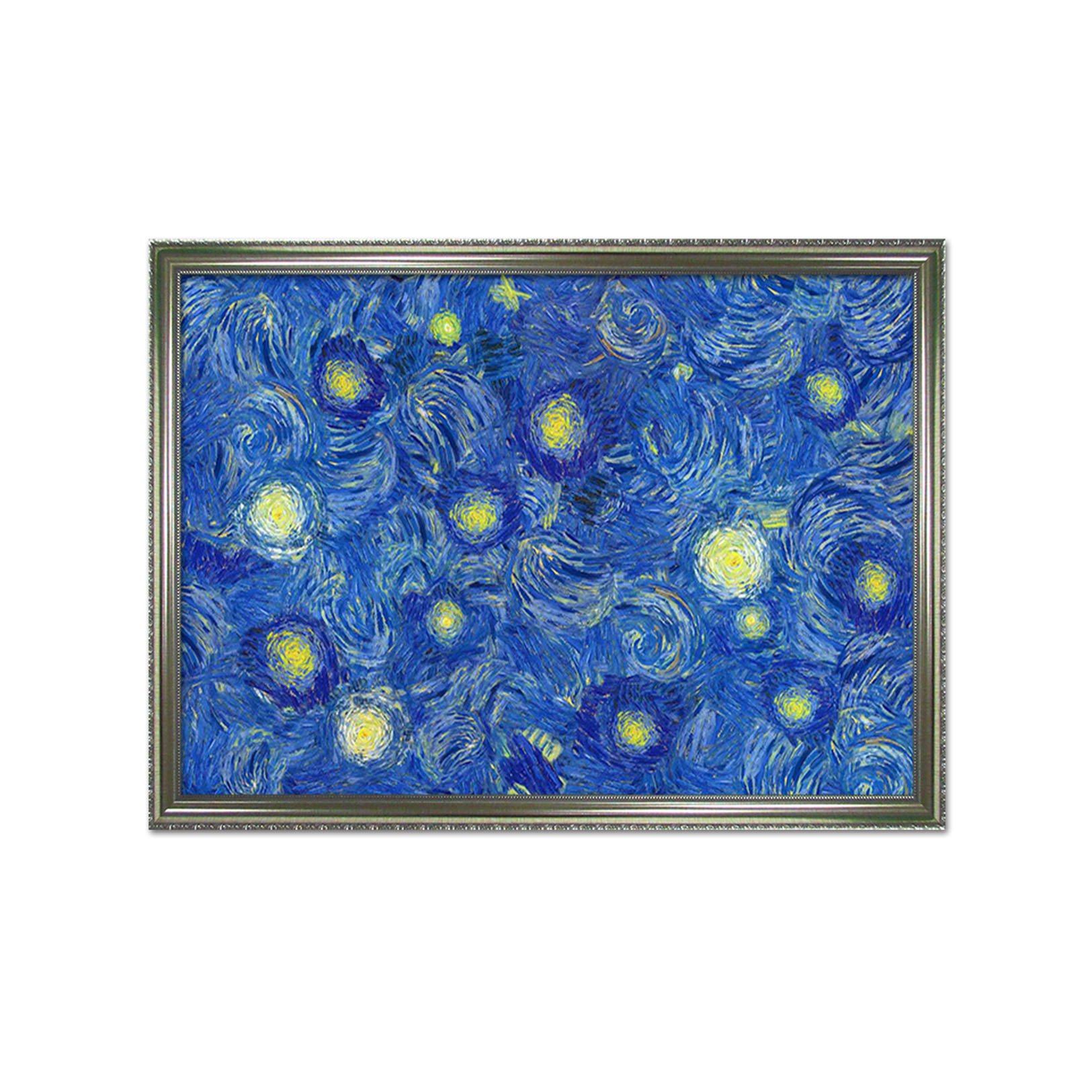 3D Blue Background 005 Fake Framed Print Painting Wallpaper AJ Creativity Home 