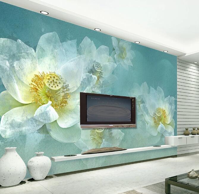 3D Flower 1237 Wall Murals Wallpaper AJ Wallpaper 2 