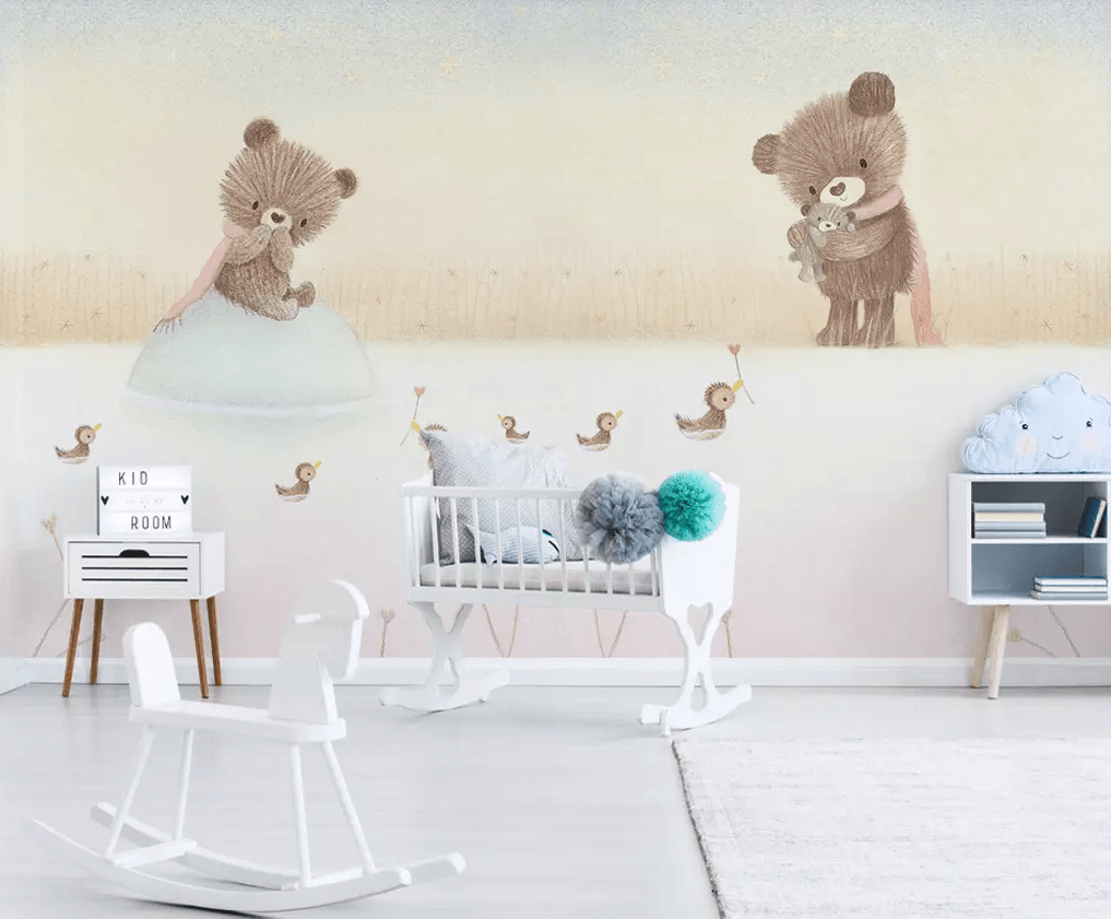 3D Cartoon Cute Bear 289 Wallpaper AJ Wallpaper 2 