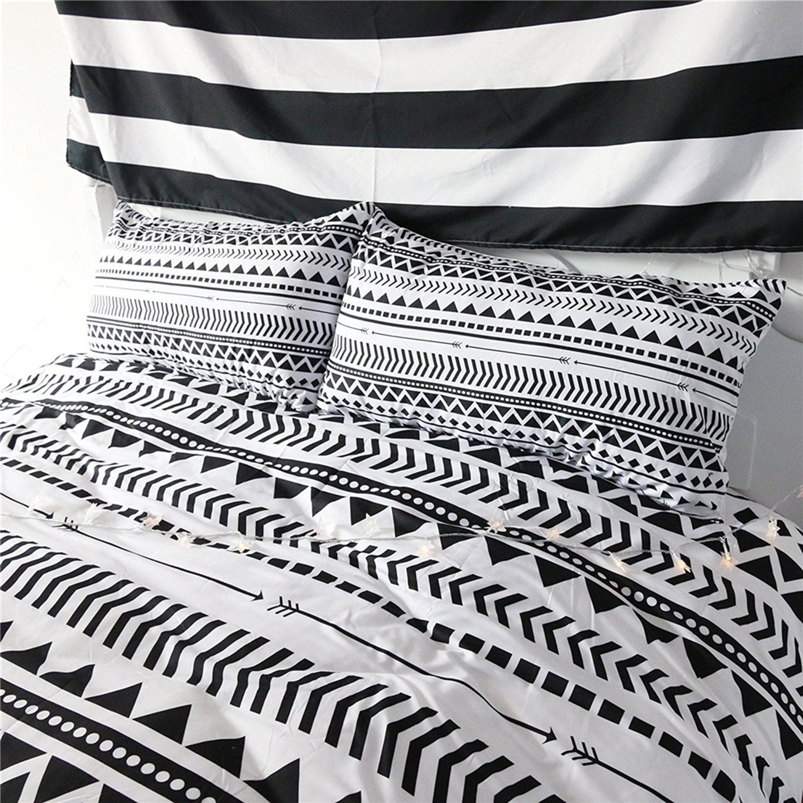 3D Triangular Stripes 144 Bed Pillowcases Quilt Wallpaper AJ Wallpaper 