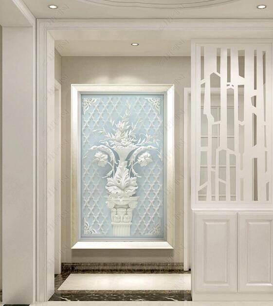 3D White Decoration WC280 Wall Murals Wallpaper AJ Wallpaper 2 