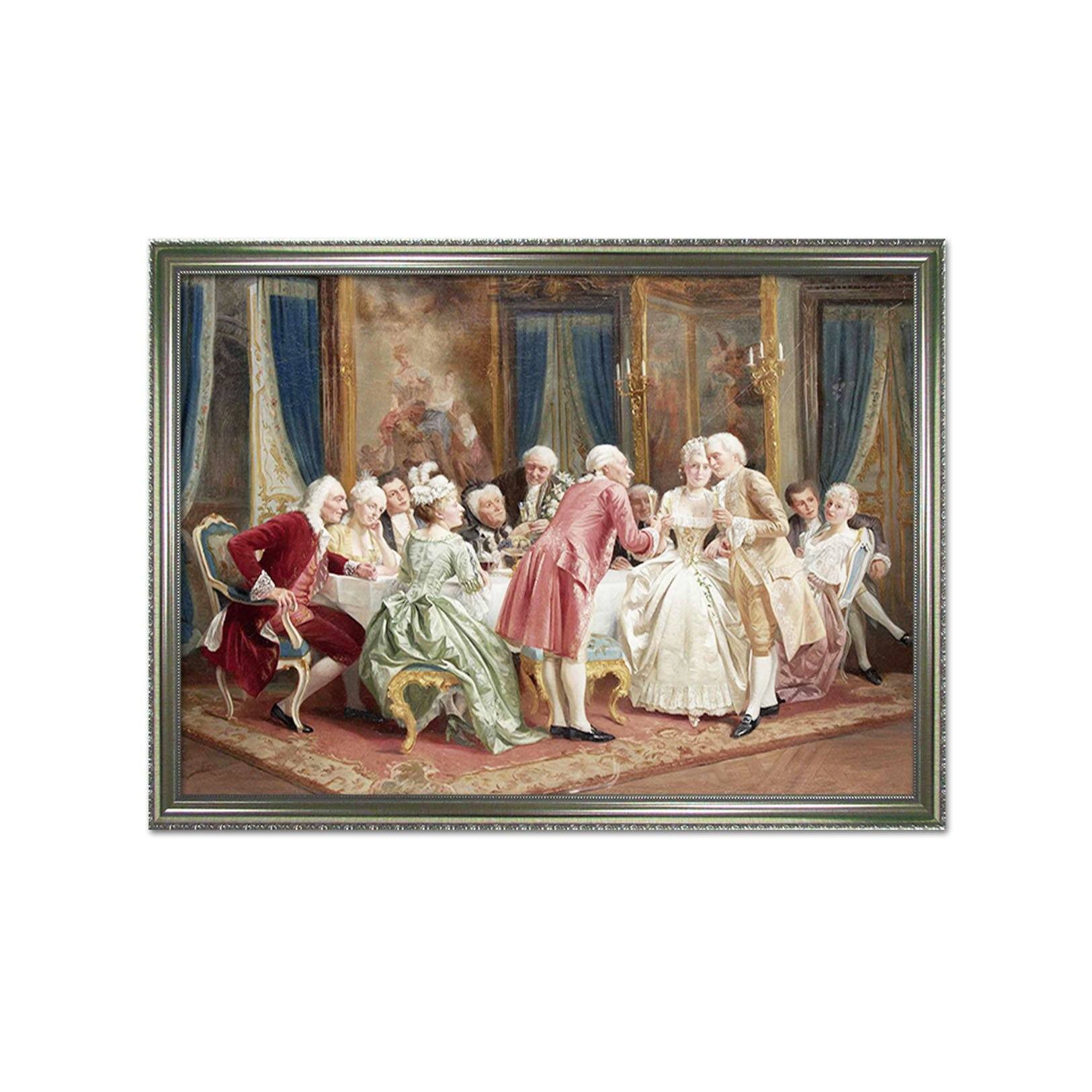 3D Warm Greeting 042 Fake Framed Print Painting Wallpaper AJ Creativity Home 