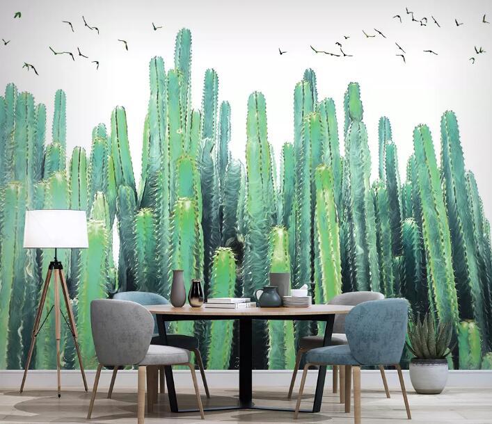 3D Cactus Castle 831 Wall Murals Wallpaper AJ Wallpaper 2 