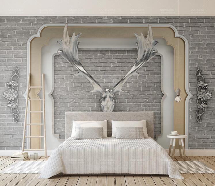 3D White Wings WC231 Wall Murals