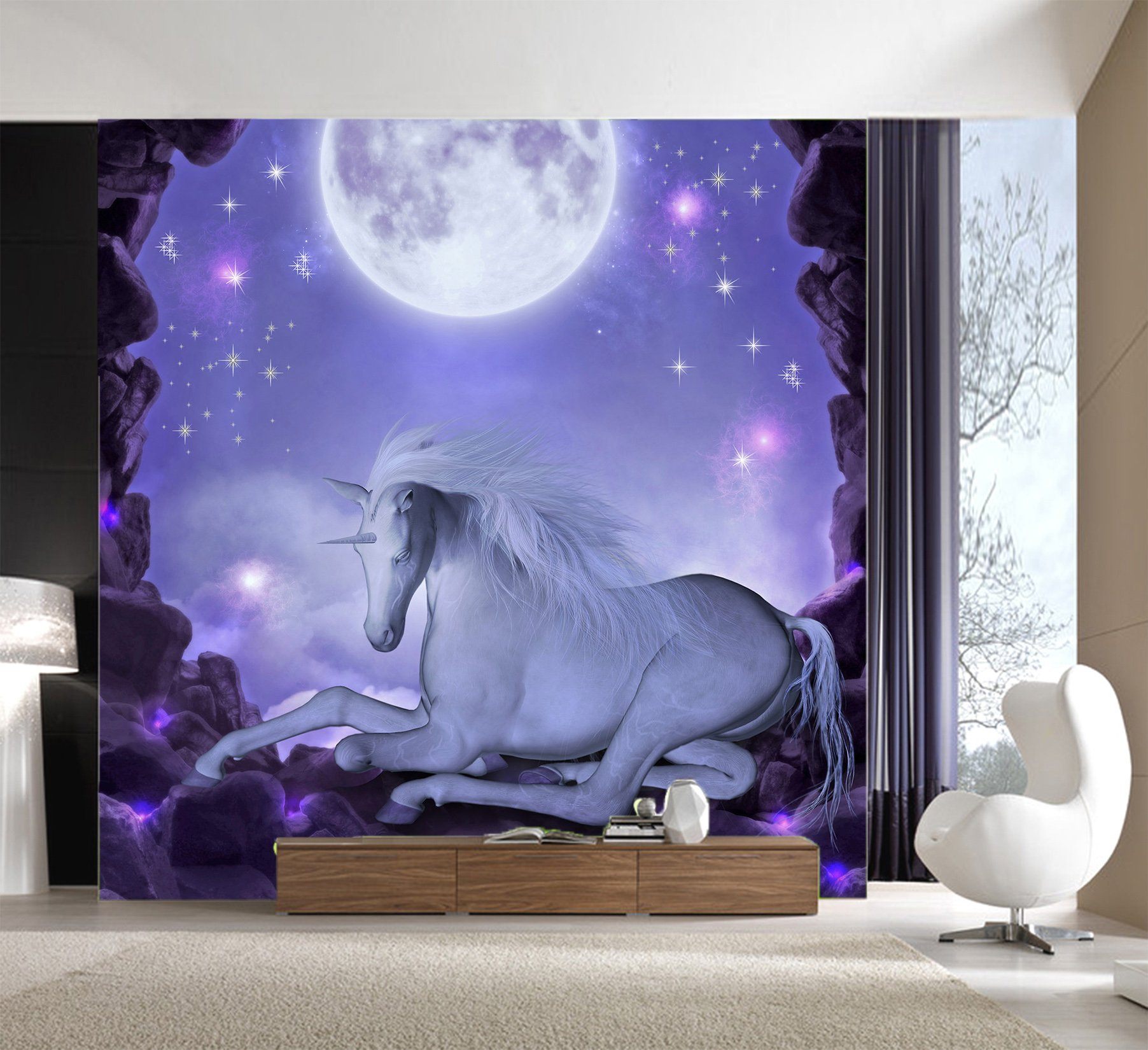 3D Fabulous Unicorns 266 Wallpaper AJ Wallpaper 