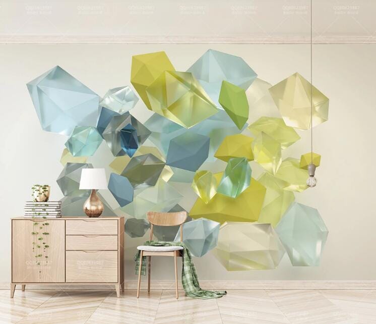 3D Transparent Color WC120 Wall Murals Wallpaper AJ Wallpaper 2 