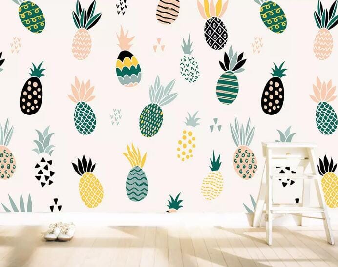 3D Delicious Pineapple 1491 Wall Murals Wallpaper AJ Wallpaper 2 