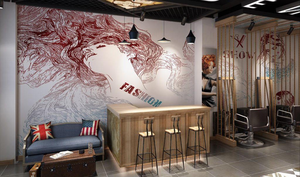 3D Long Hair Girl 427 Wall Murals Wallpaper AJ Wallpaper 2 