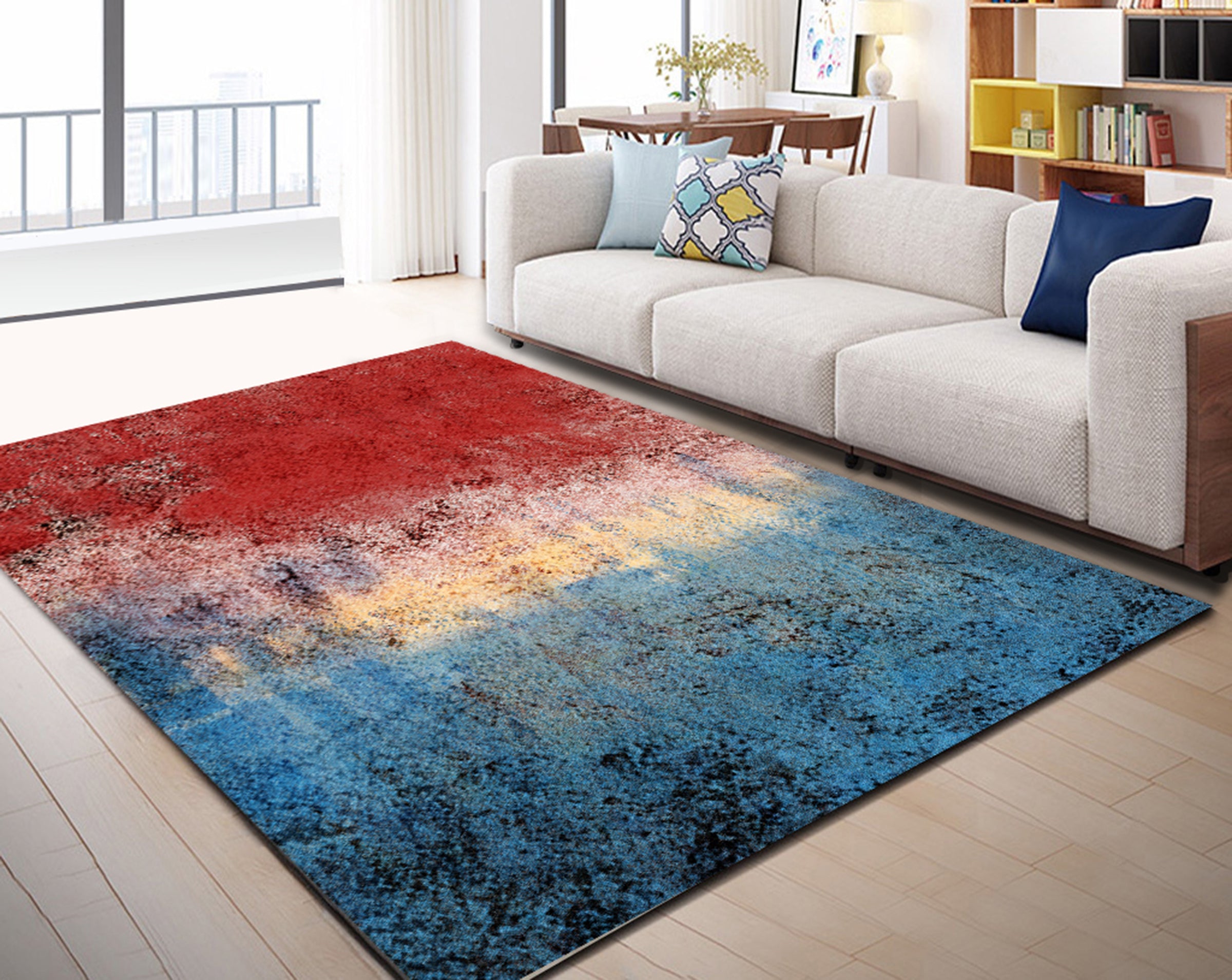 3D Color Pattern WG434 Non Slip Rug Mat Mat AJ Creativity Home 