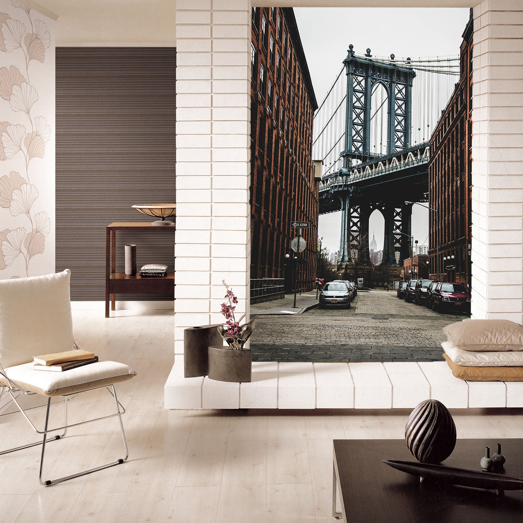 3D Architectural Design 424 Vehicle Wall Murals