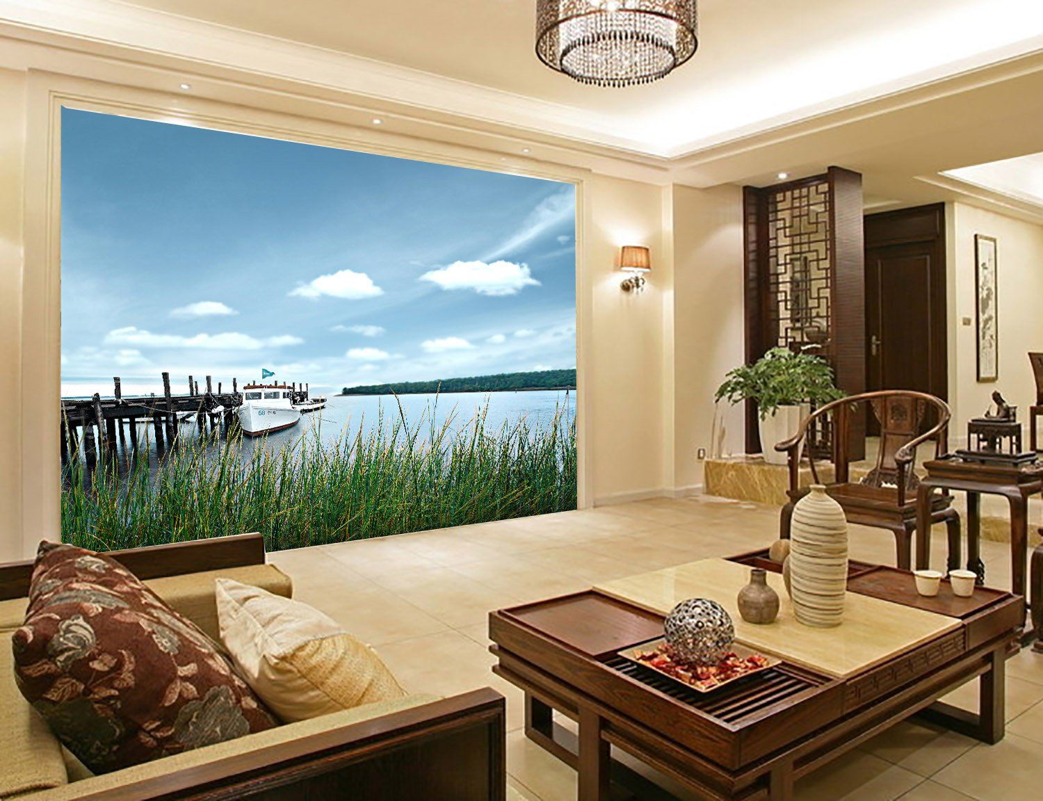 Bay Speedboats Wallpaper AJ Wallpaper 