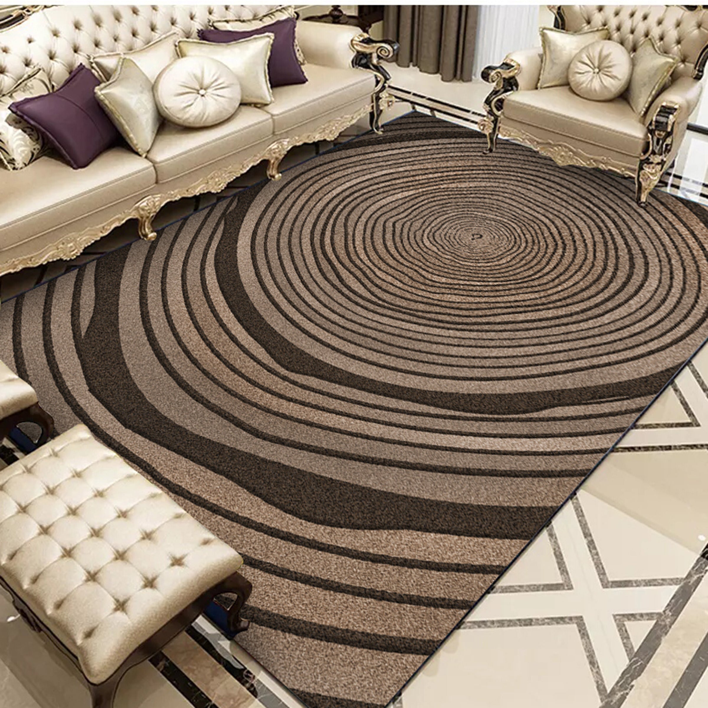 3D Muddy Wave WG422 Non Slip Rug Mat Mat AJ Creativity Home 