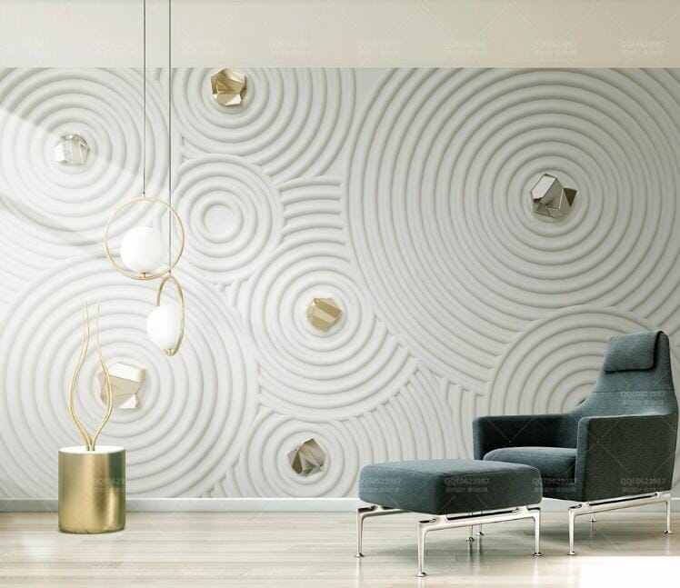 3D Carving Circle WC194 Wall Murals Wallpaper AJ Wallpaper 2 