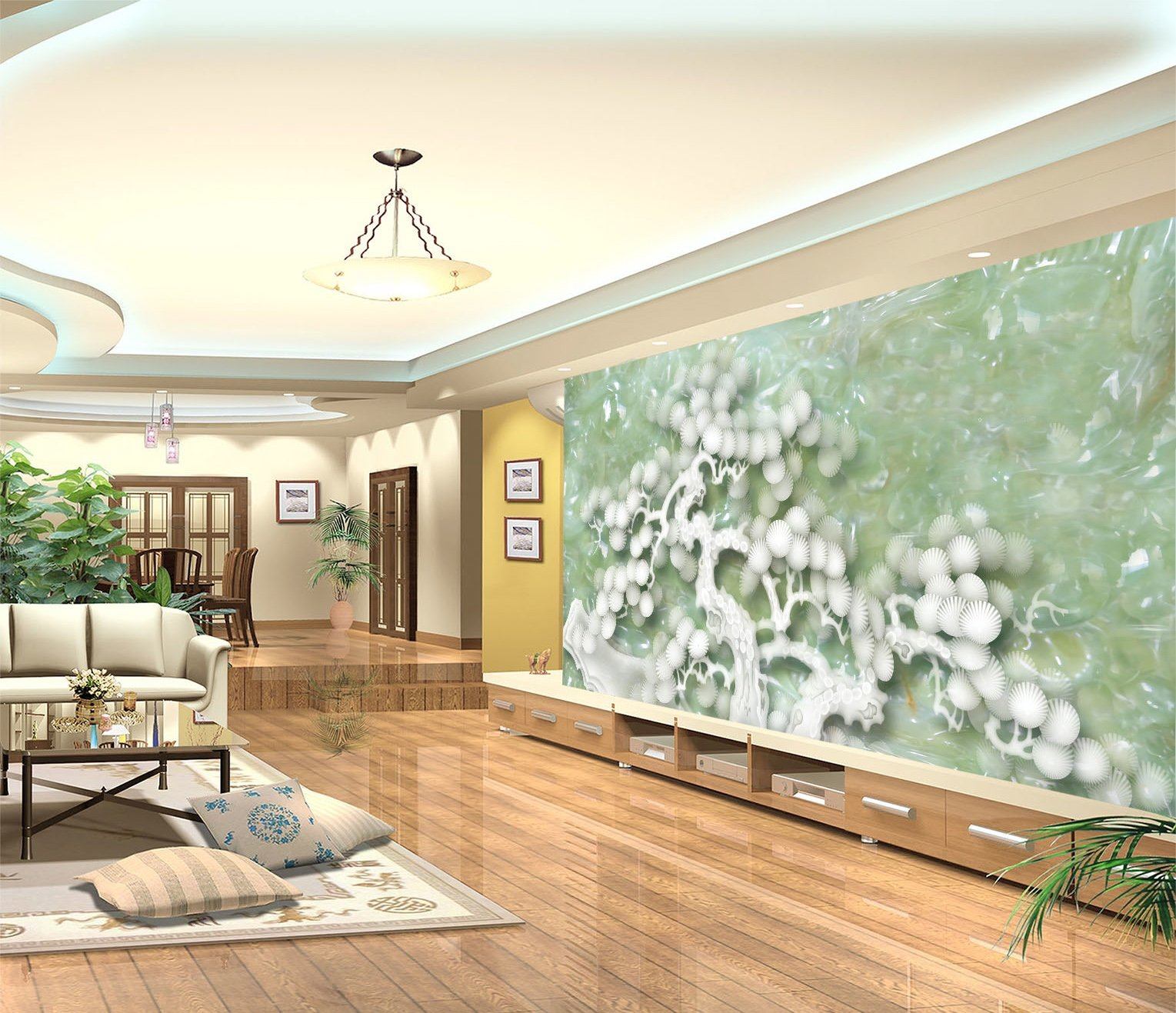 3D Jade Tree 327 Wallpaper AJ Wallpaper 