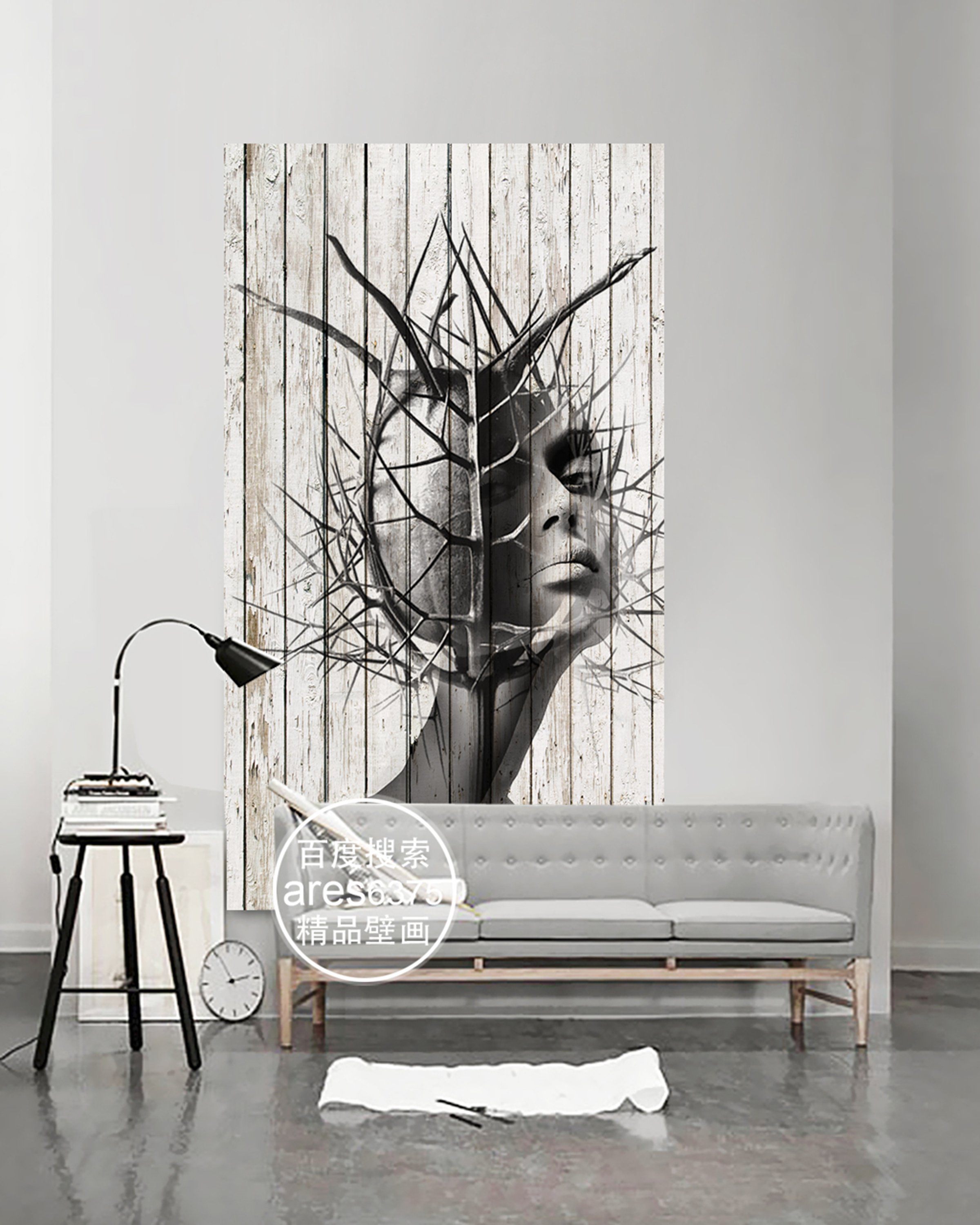 3D Vline 220 Wall Murals Wallpaper AJ Wallpaper 2 