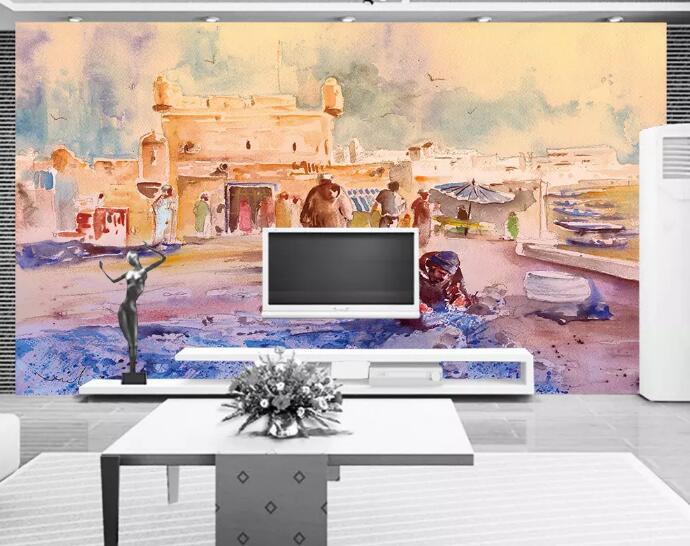 3D Color Graffiti 1091 Wall Murals Wallpaper AJ Wallpaper 2 